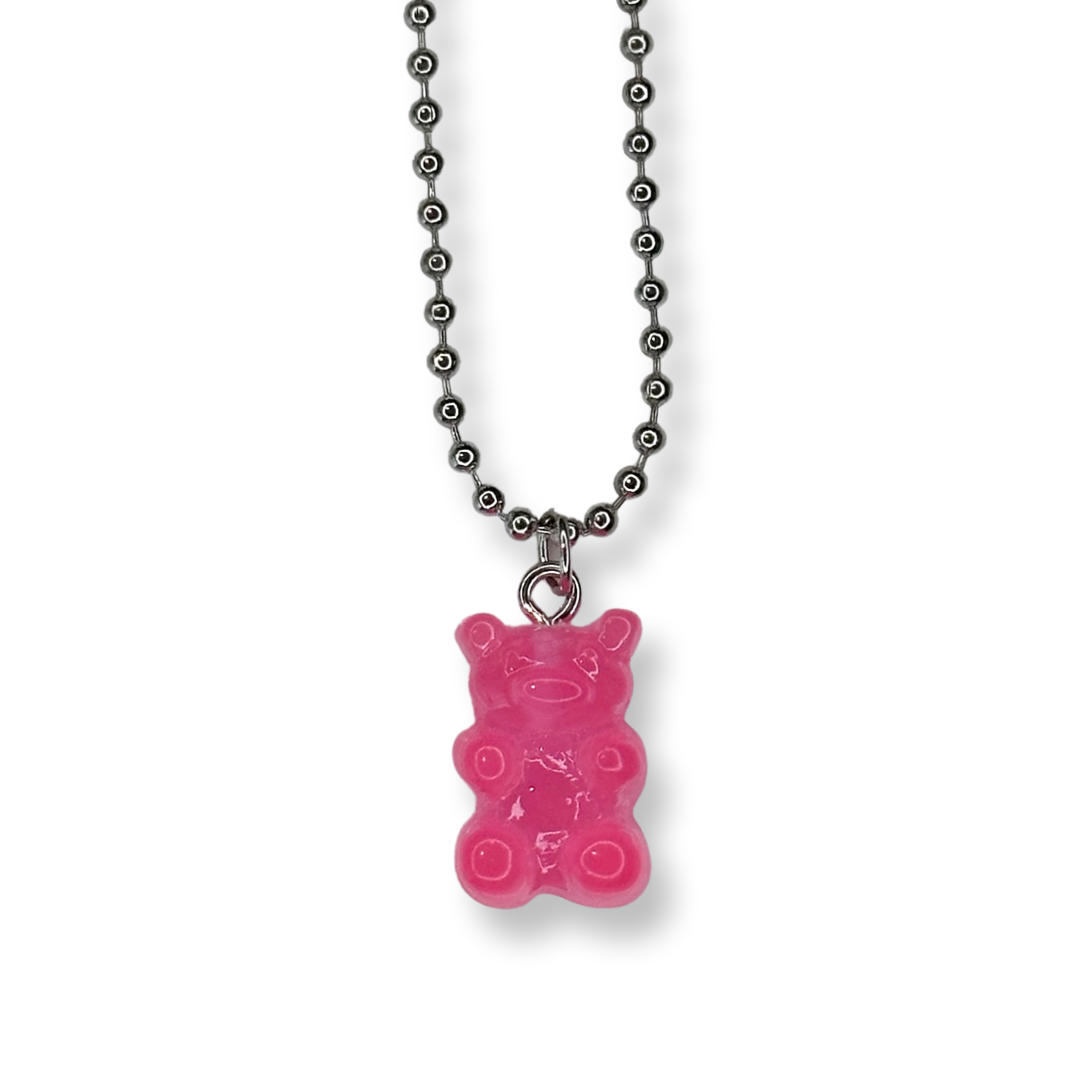 Signature Jelly Bear Necklace